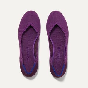 Rothy’s Iris Flats in Purple